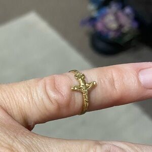 Crucifix Ring